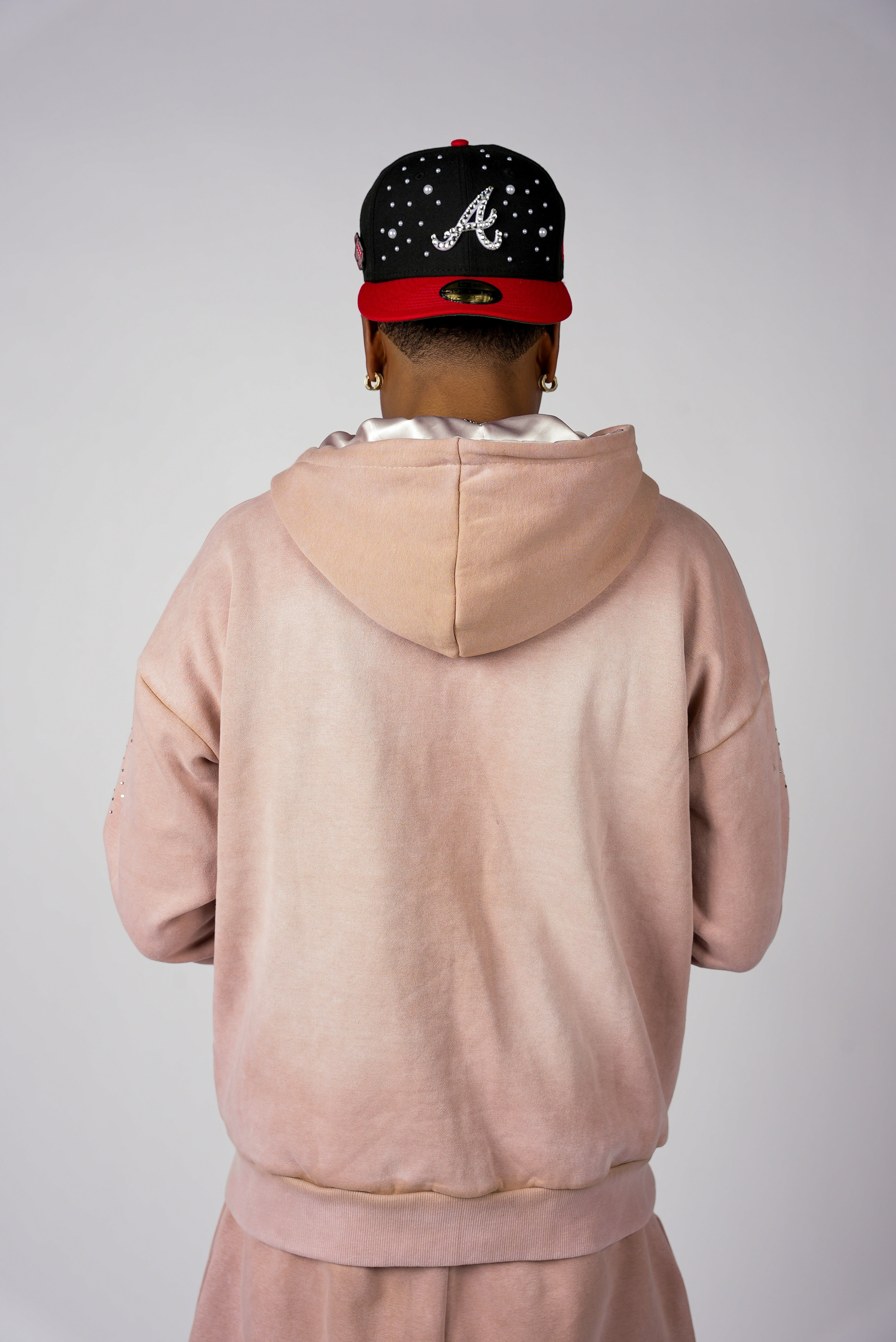 Golden Dust Zip-Up Hoodie